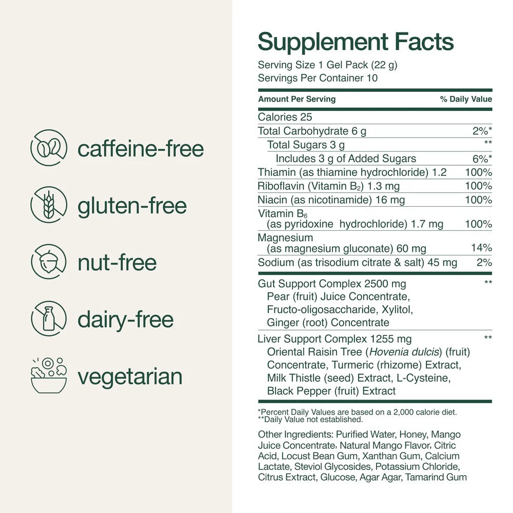 pre–alcohol vitamin jelly (10–pack)