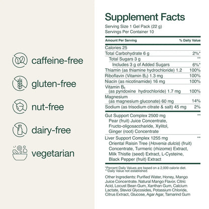 pre–alcohol vitamin jelly (10–pack)