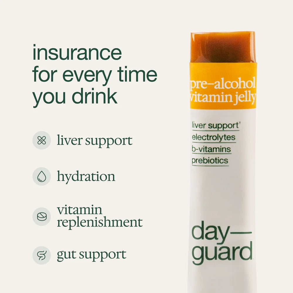 pre–alcohol vitamin jelly (10–pack)